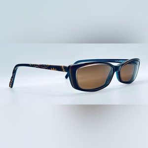 Cynthia Rowley CR0176 Brown Oval Sunglasses Frames Only